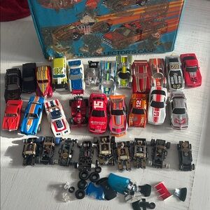 Vintage hot wheels collection With carrying case